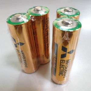 日本 MITSUBISHI 三菱 3號 AA 鹼性電池 (2入)